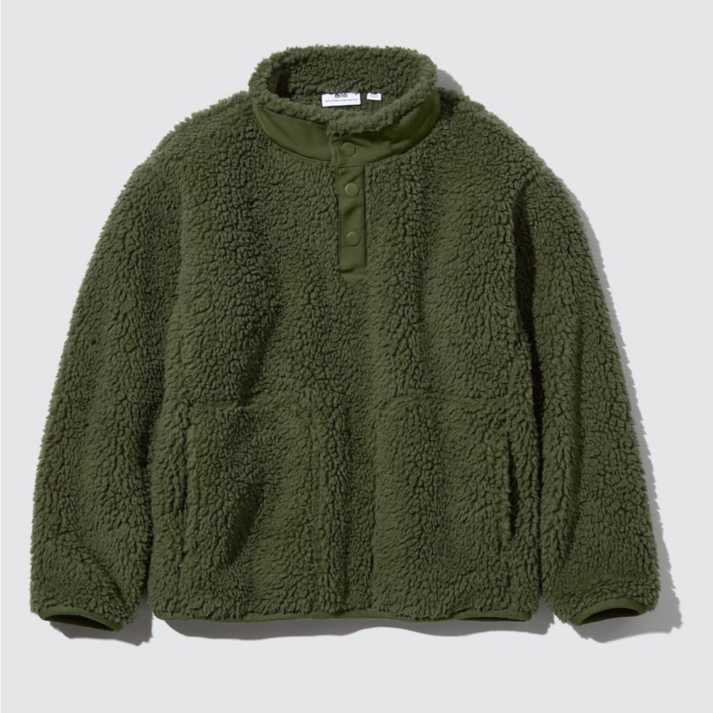 Uniqlo x White Mountaineering fleece pullover